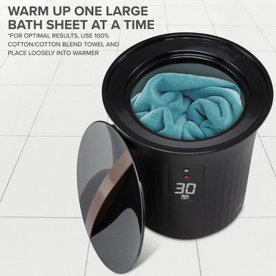 Kompaktowy podgrzewacz ręczników i koców do domu