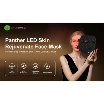 Maska LED do pielęgnacji twarzy w domowym rytuale