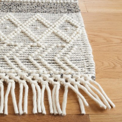 Tkany dywan strefowy do łazienki i sypialni